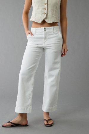 AE Stretch High-Waisted Stovepipe Crop Jean