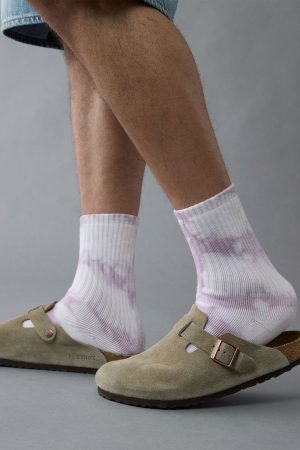 AE Tie-Dye Terry Crew Socks