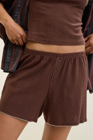 Aerie Off-Duty Pointelle Boxer