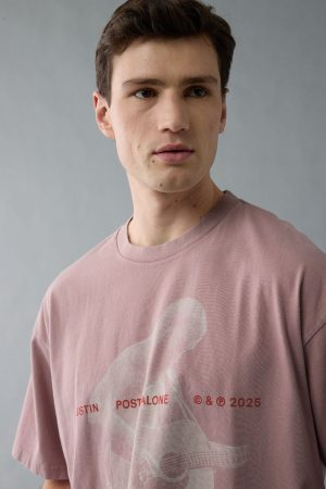 AE Boxy Post Malone Graphic T-Shirt