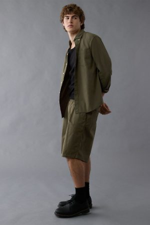 AE Everyday Poplin Button-Up Shirt