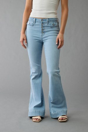 AE Next Level Super High-Waisted Flare Jean