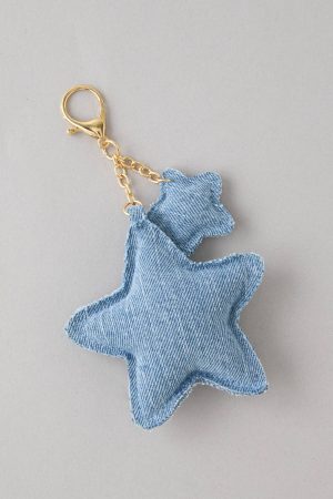 AE Denim Stars Bag Charm