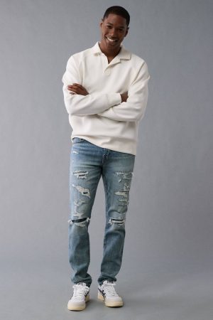 AE AirFlex+ Patched Athletic Skinny Jean