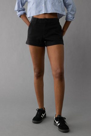AE Stretch High-Waisted Trouser Short Short