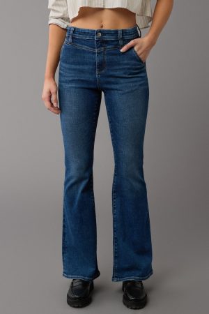 AE Next Level Super High-Waisted Flare Jean