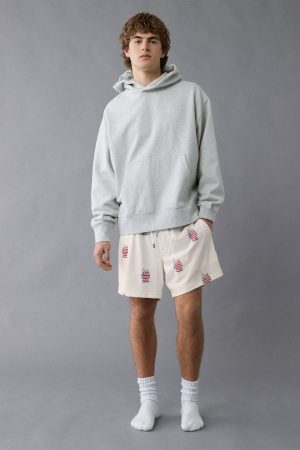 AE Sofa Surfin' 6" Snoopy Graphic Mesh Lounge Short