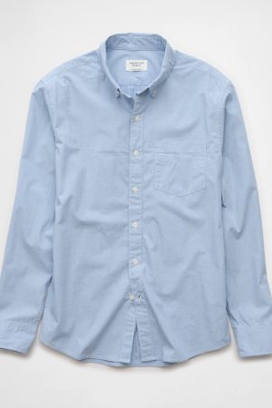 AE Everyday Poplin Button-Up Shirt
