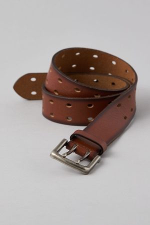 AEO Double-Prong Leather Belt