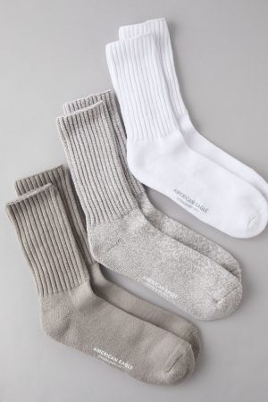 AE Retro Crew Socks 3-Pack