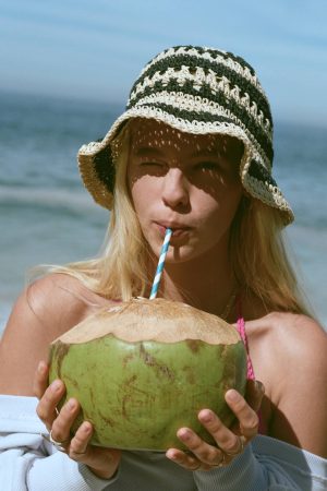 AE Raffia Bucket Hat