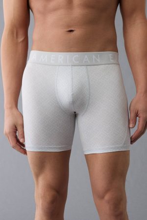 AEO Men's Tiles 6" Flex Boxer Brief
