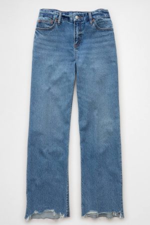AE Strigid Curvy High-Waisted Stovepipe Jean