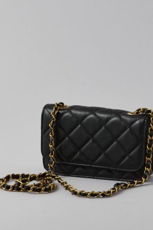 AE Quilted Vegan Leather Bag