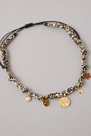 AEO Leopard Necklace