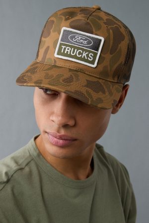 AE Ford Camo Trucker Hat