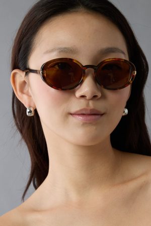 AE Round Tortoise Shell Sunglasses