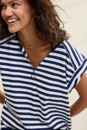 Aerie Summer Breeze Notch Neck T-Shirt