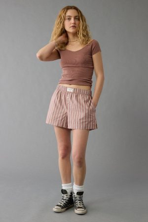 AE Striped Boxer Sleep Short