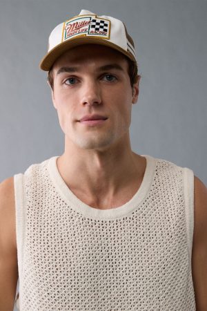 AE Miller Striped Trucker Hat