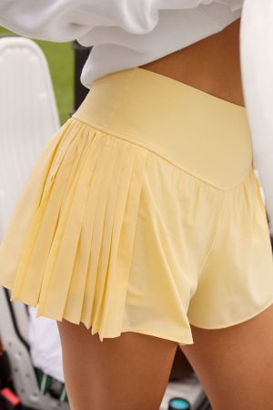 OFFLINE By Aerie Real Me Pleated Flowy Short