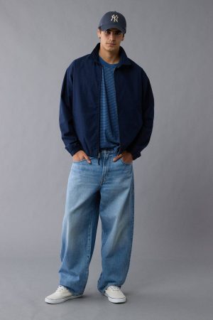 AE 24/7 Linen-Blend Club Jacket
