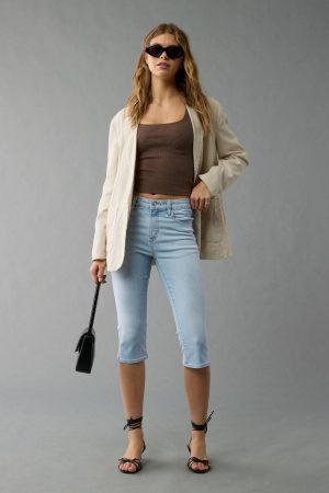 AE Next Level High-Waisted Capri Jean