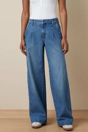 AE Stretch Super High-Waisted Wide-Leg Trouser Jean