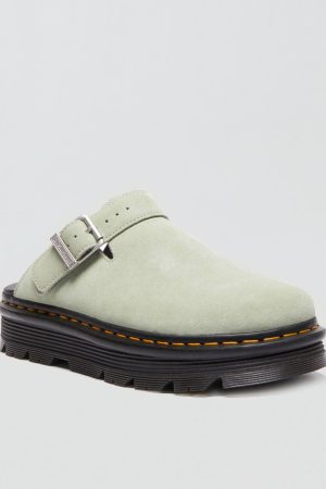 Dr. Martens Zebzag Suede Slingback Mule