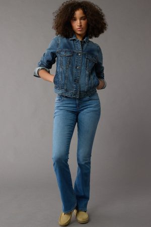 AE Next Level Curvy Low-Rise Kick Bootcut Jean