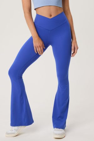 OFFLINE By Aerie Real Me High Waisted Crossover Flare Legging