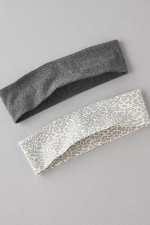 AE Snow Leopard Headbands 2-Pack