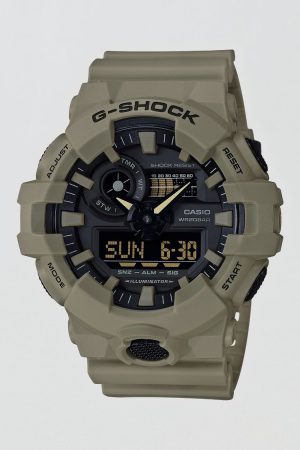 Casio G-Shock Front-Button Analog Digital Resin Watch