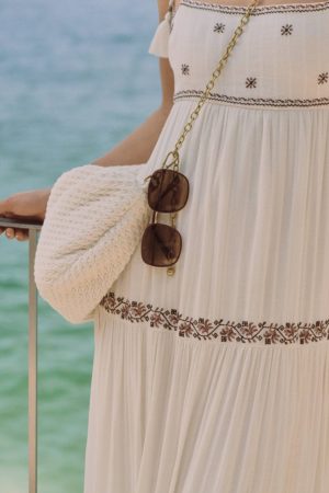 AE Crochet Crescent Bag