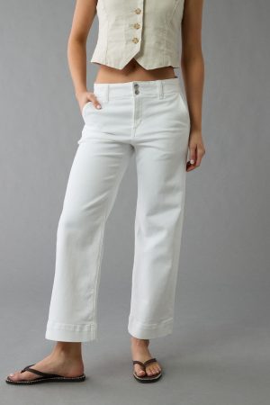AE Stretch High-Waisted Stovepipe Crop Jean