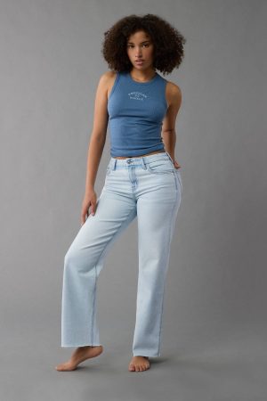 AE Stretch Curvy High-Waisted Stovepipe Jean