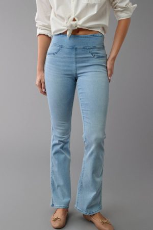 AE Luxe Pull-On High-Waisted Kick Bootcut Jean