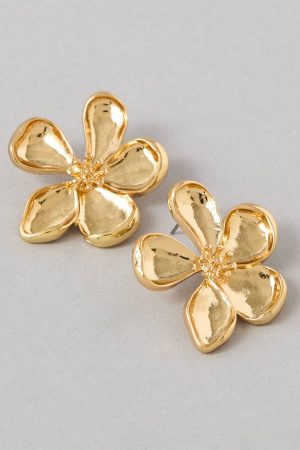 AEO Gold Flower Earrings