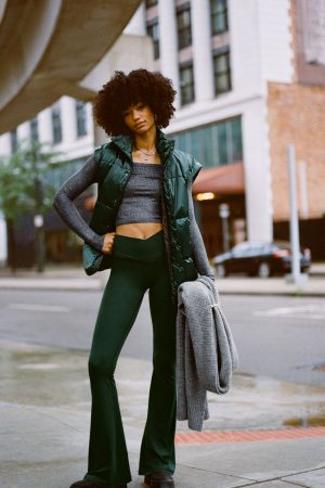 OFFLINE By Aerie Real Me High Waisted Crossover Flare Legging