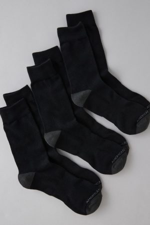 AE Classic Crew Socks 3-Pack