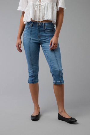AE Next Level High-Waisted Capri Jean