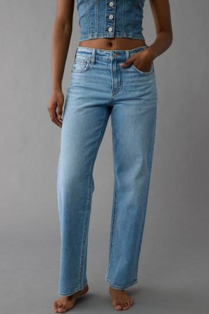 AE Strigid High-Waisted Stovepipe Jean