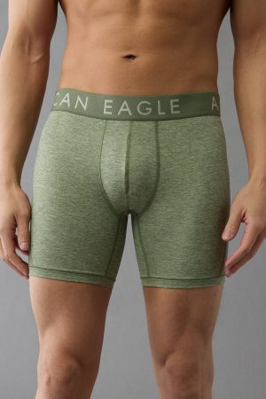 AEO Men's Space Dye 6" Flex Boxer Brief