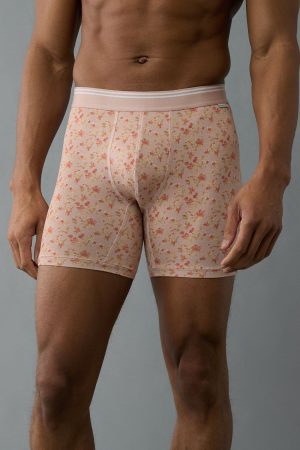 AEO Men's Floral 6" Ultra Soft Boxer Brief