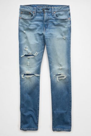AE EasyFlex +TENCEL™ Fibers Patched Slim Straight Jean