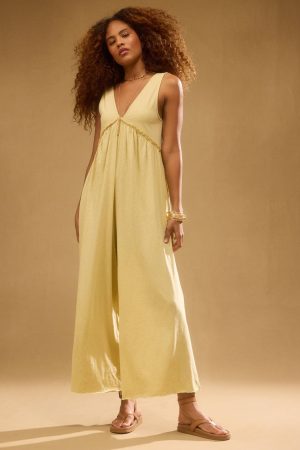 AE Sunchaser Knit V-Neck Jumpsuit