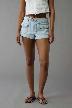 AE Dreamy Drape Stretch Denim Easy Shortie
