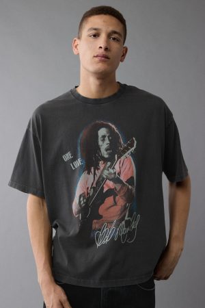 AE Boxy Bob Marley Graphic T-Shirt