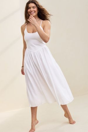 Aerie At The Barre Midi Dress