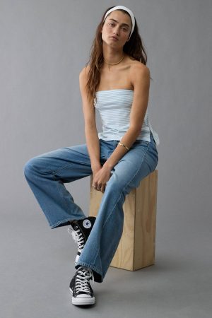 AE Main Squeeze Side Slit Tube Top